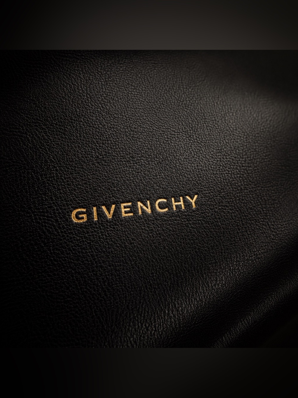 SOLD  Givenchy Small Voyou Bucket Bag Black Shiny Calfskin Leather Gold Hardware - Picture 7 of 17